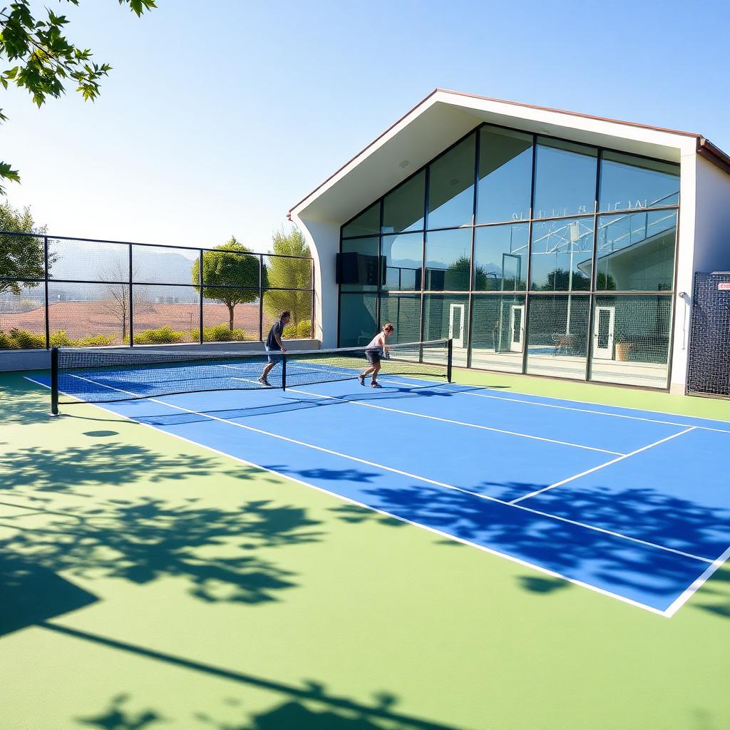 Padelbaan bij Centro Sportivo Alfredo Milano in Sesto Calende