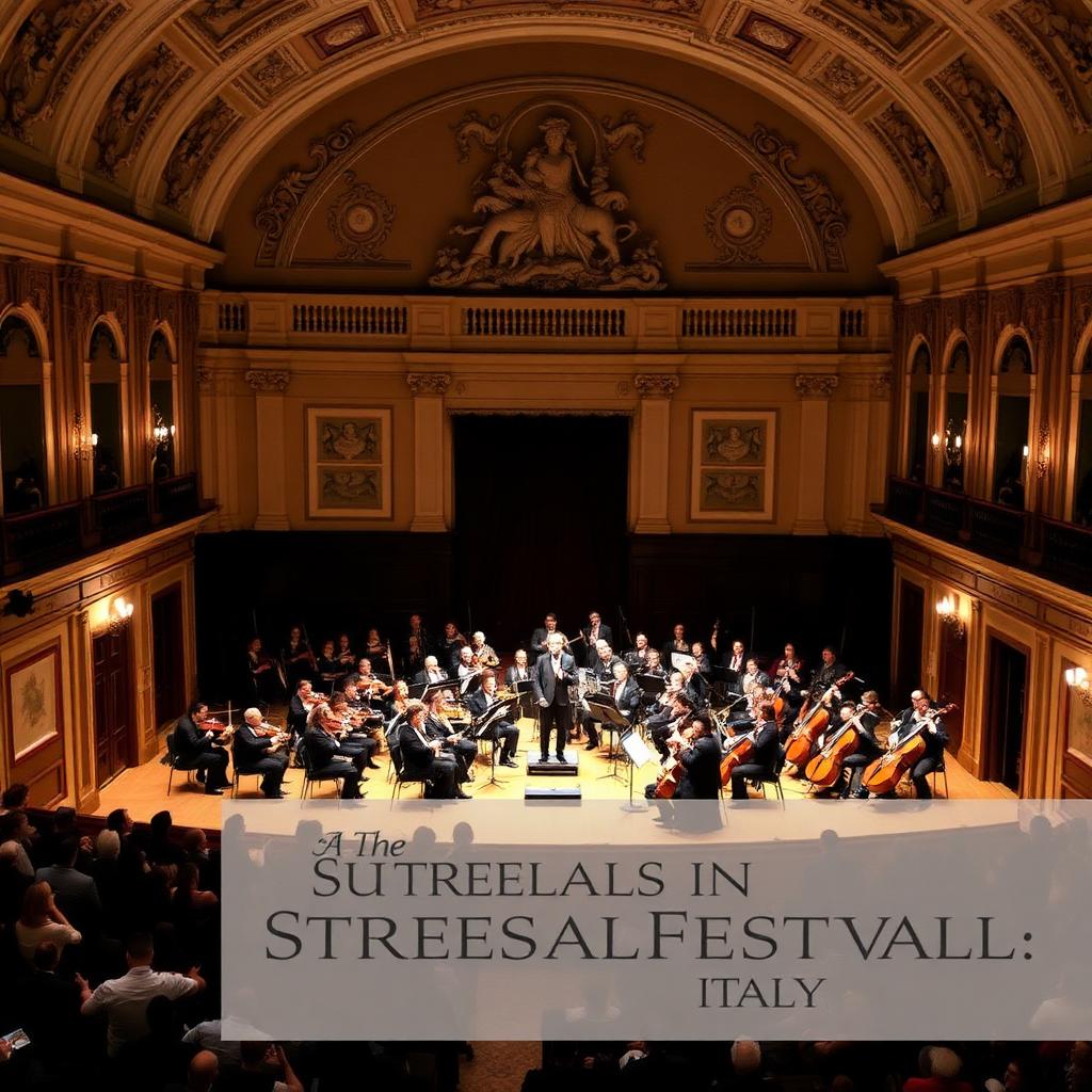 Klassiek concert tijdens het Stresa Festival